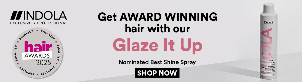 Award Wining Shine Spray Banner