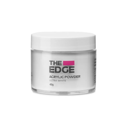 The Edge Acrylic Powder 40g - Pink and Ultra-White