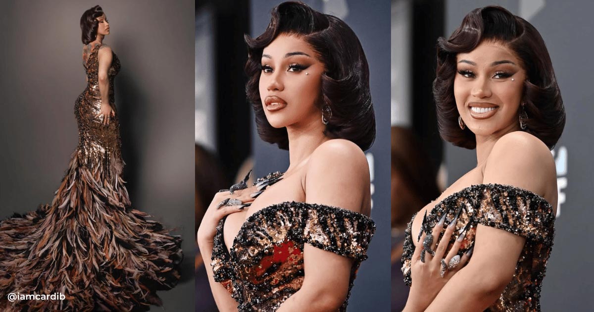 Cardi B's Grammy Look