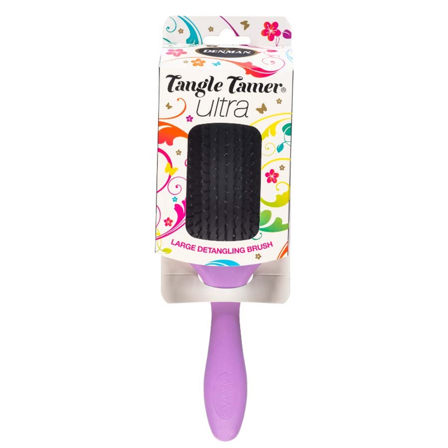 Denman D90L | Capital Tangle Beauty Brushes & Violet Hair Ultra Tamer - 