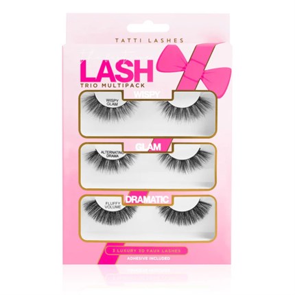 Tatti Lashes Strip Lashes Festive Trio Gift Set