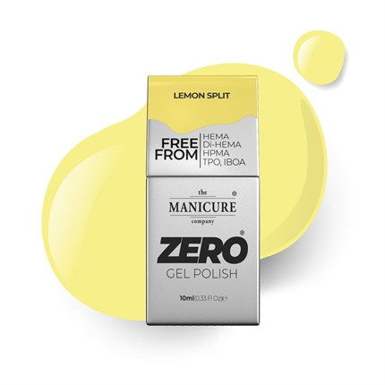 The Manicure Company ZERO Gel Polish 10ml - Lemon Split