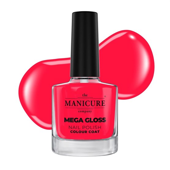 The Manicure Company Mega Gloss Nail Polish 15ml - Cherry Pie