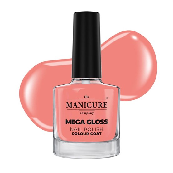 The Manicure Company Mega Gloss Nail Polish 15ml - Blush Baby