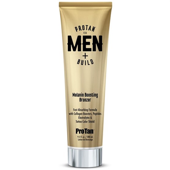 Pro Tan Men + Build Melanin Boosting Bronzer 280ml