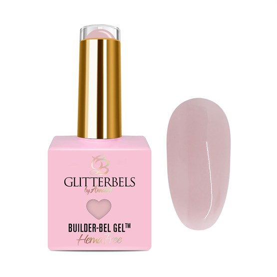 Glitterbels Hema Free Builder-Bel Gel 17ml - Shy