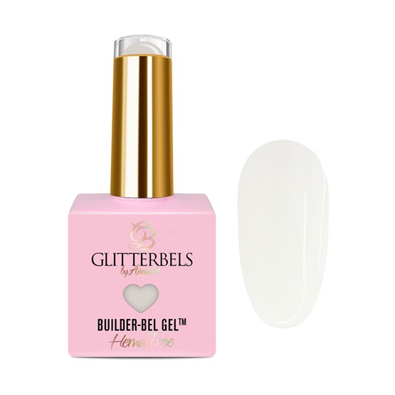 Glitterbels Hema Free Builder-Bel Gel 17ml - Got Milk?