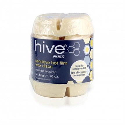 Hive Sensitive Hot Film Wax Discs 250g (5x50g)