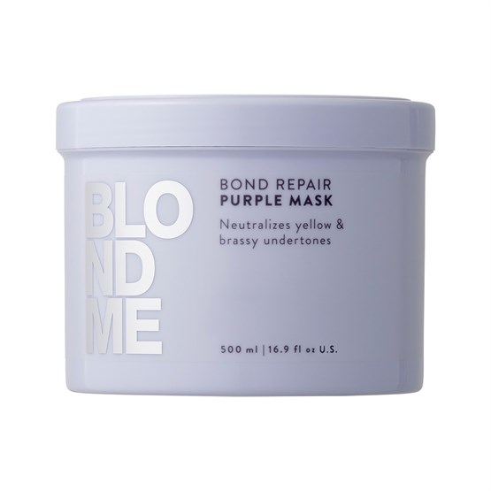 Schwarzkopf BLONDME Bond Repair Purple Mask 500ml