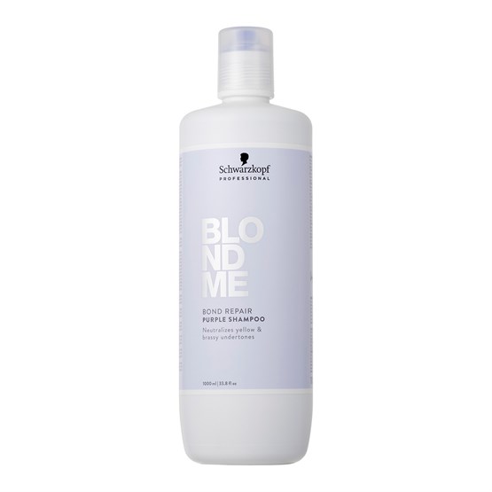 Schwarzkopf BLONDME Bond Repair Purple Shampoo 1000ml