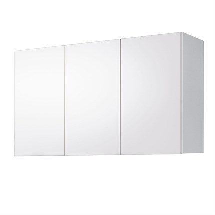 Salon Ambience Wall System White Ash Top Cabinet - Double