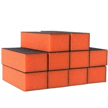 The Edge Orange 3-Way Sanding Block - Grit 100/180 10pk