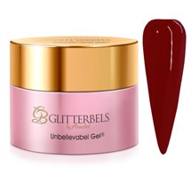 Glitterbels Unbelievabel Gel 10ml - Ruby