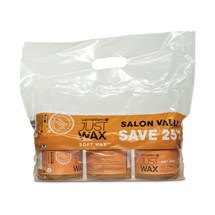 Just Wax Soft Wax 'Save 25%' 3x 450g